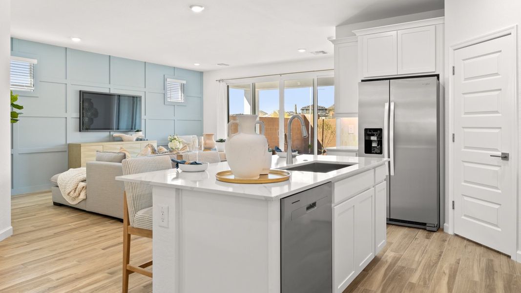 Furnished interior view inside a new home in Aloravita, Peoria (Image 24).