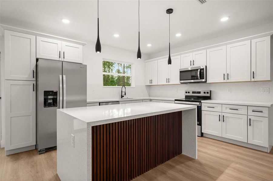 Furnished interior view inside a new home in , Sebring (Image 9).
