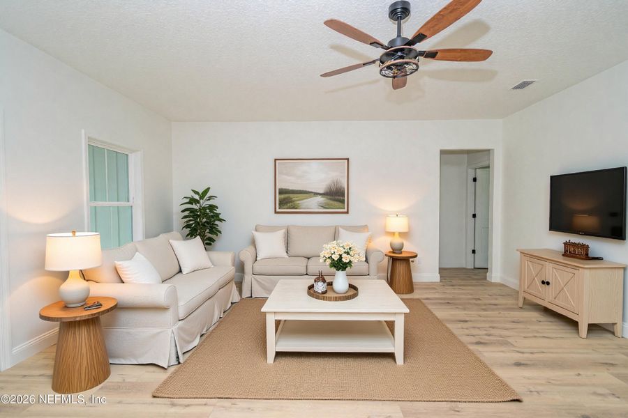 Furnished interior view inside a new home in , Macclenny (Image 18).
