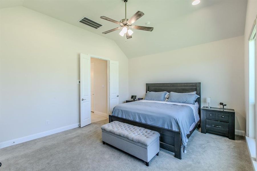 Furnished interior view inside a new home in , Midlothian (Image 18). Furnished interior view inside a new home in , Midlothian (Image 18).