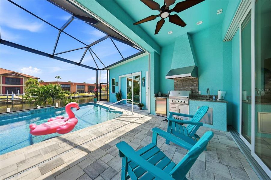 Exterior details and patio area of a home in , Punta Gorda (Image 28).
