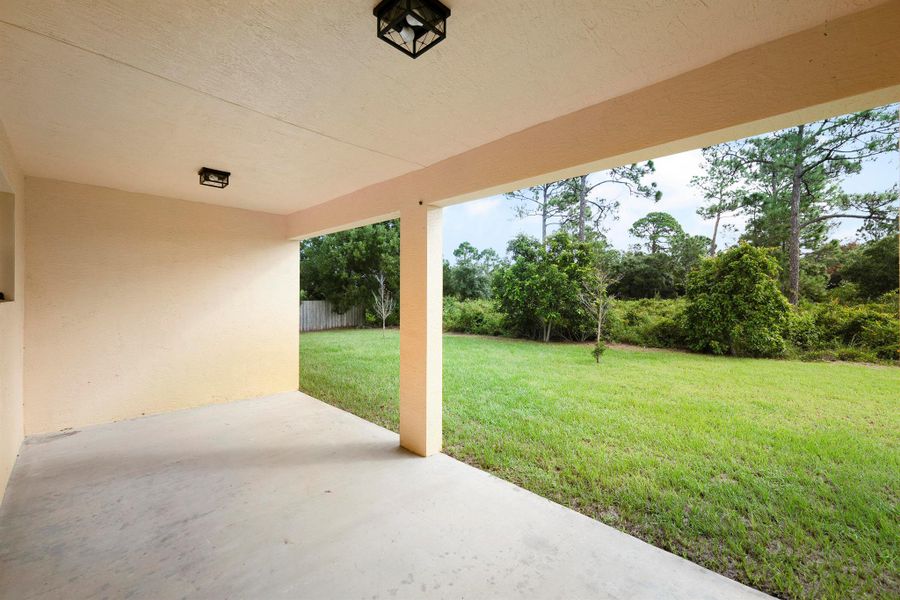 Exterior details and patio area of a home in , Port St. Lucie (Image 26). Exterior details and patio area of a home in , Port St. Lucie (Image 26).
