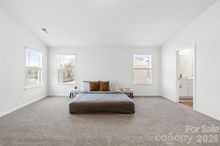 Furnished interior view inside a new home in Adair Woods, Davidson (Image 38). Furnished interior view inside a new home in Adair Woods, Davidson (Image 38).