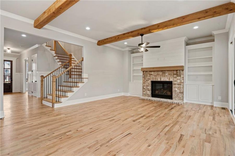 Spacious, unfurnished interior of a new home in , Marietta (Image 32).