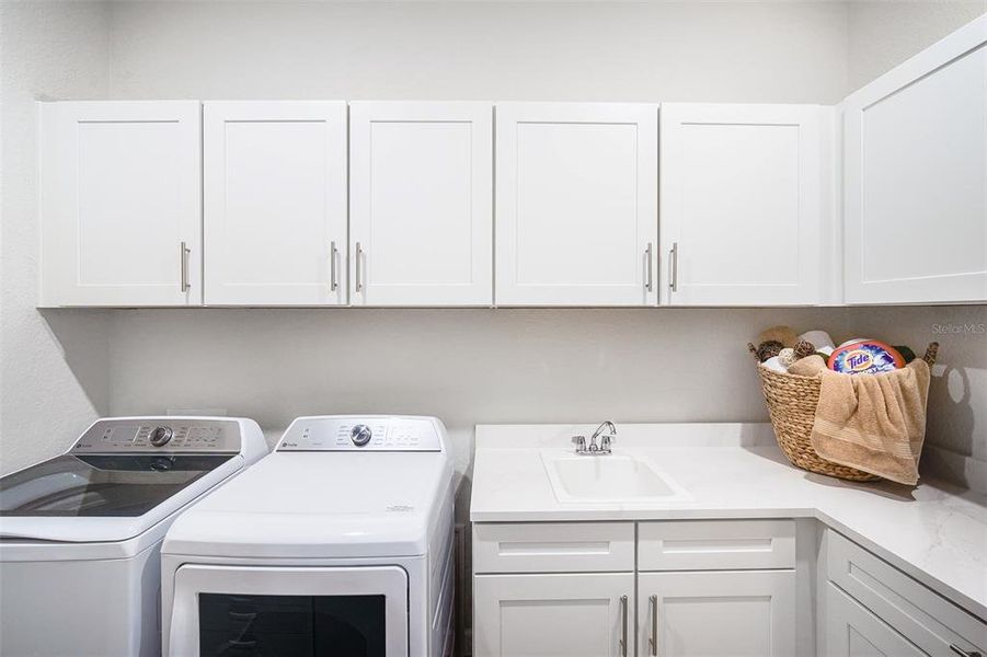 Furnished interior view inside a new home in Calusa Country Club, Lakewood Ranch (Image 24).