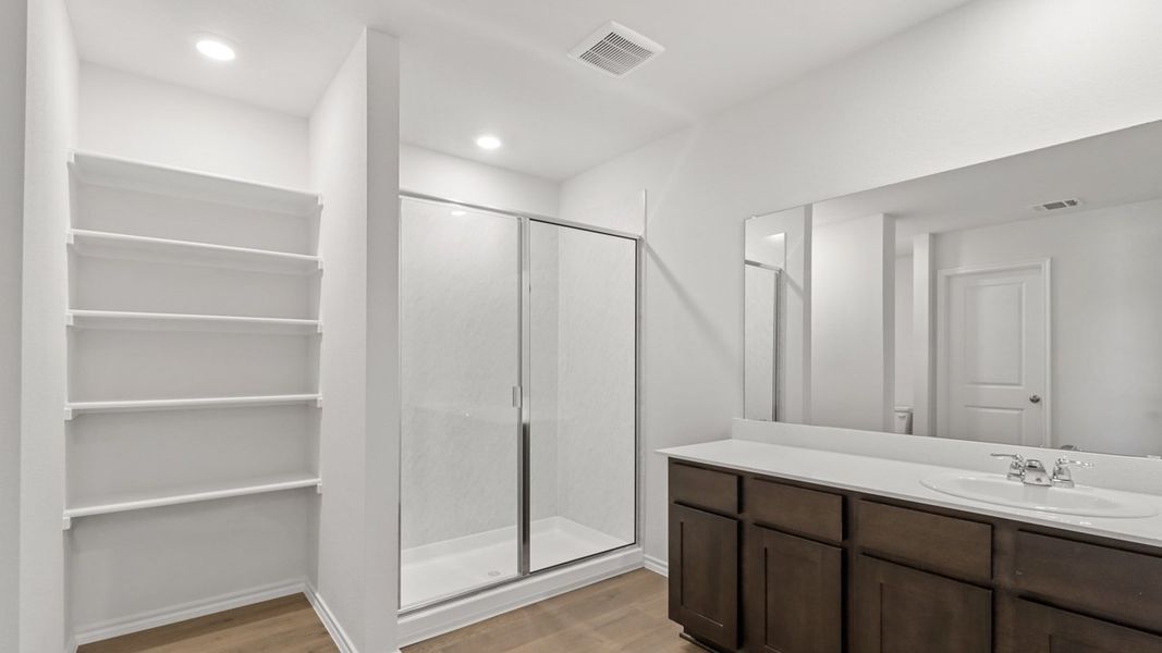 Furnished interior view inside a new home in Waverly Estates, Josephine (Image 4).