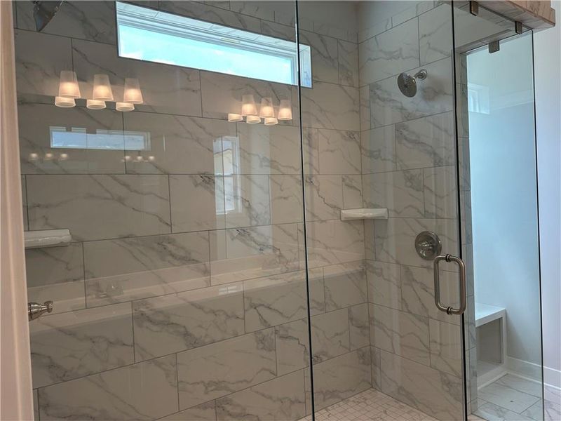 Close-up of interior finishes inside a home in Rosewood Lake Preserve, Hoschton (Image 16).