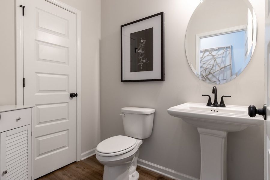 Furnished interior view inside a new home in Trellis Park, Hampton (Image 10).