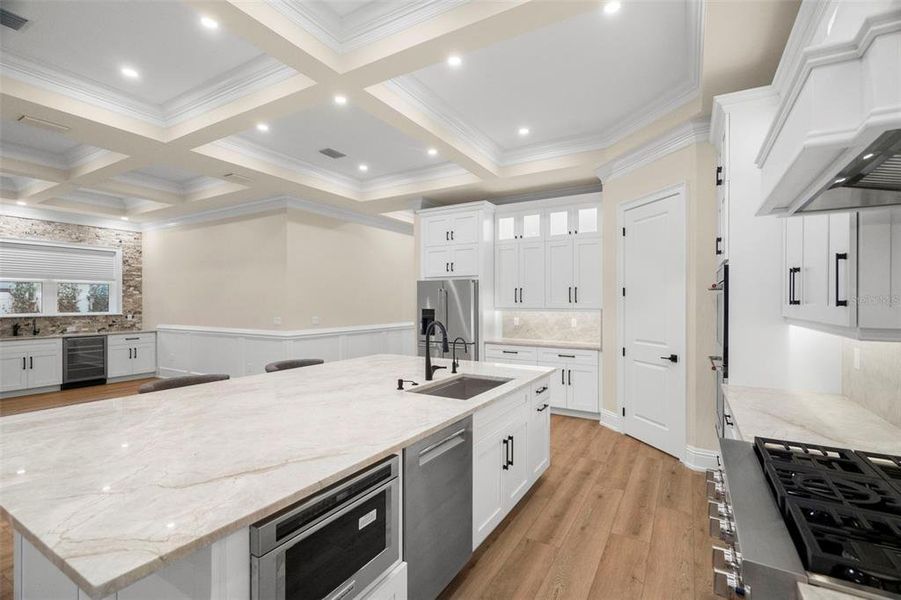 Furnished interior view inside a new home in , Safety Harbor (Image 10).