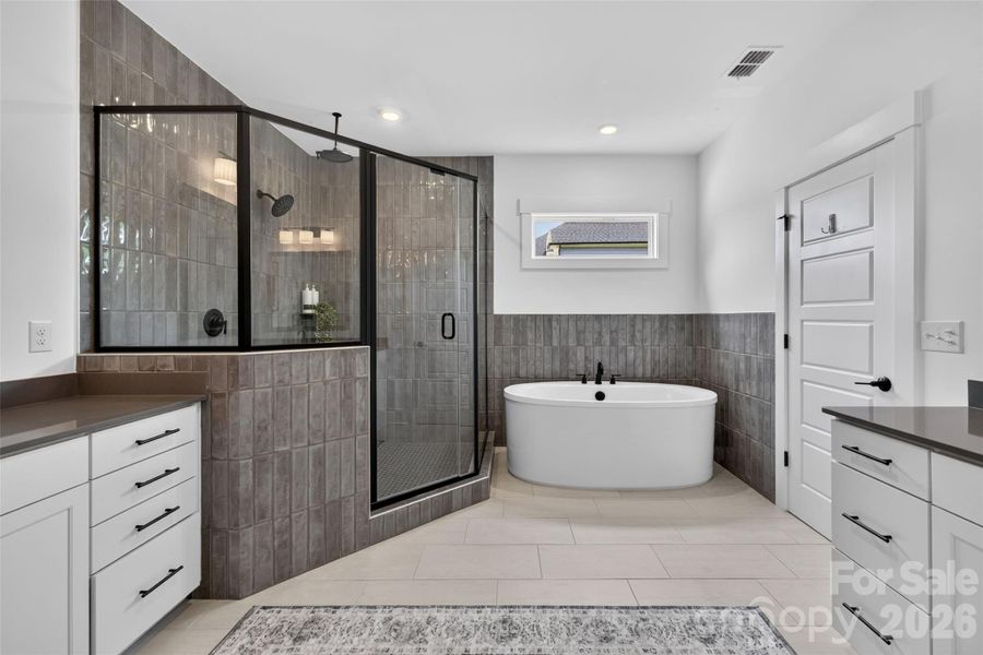 Furnished interior view inside a new home in , Huntersville (Image 23).