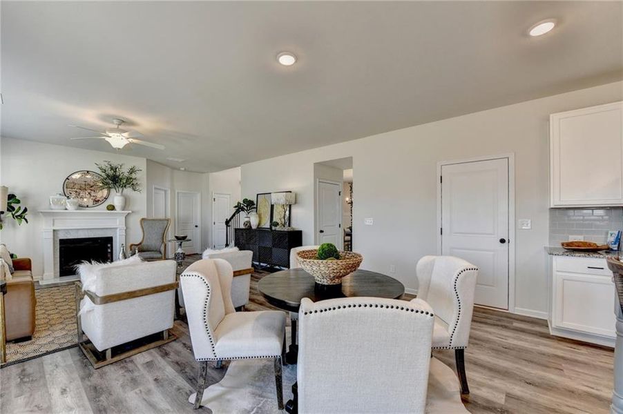 Furnished interior view inside a new home in , Auburn (Image 10).