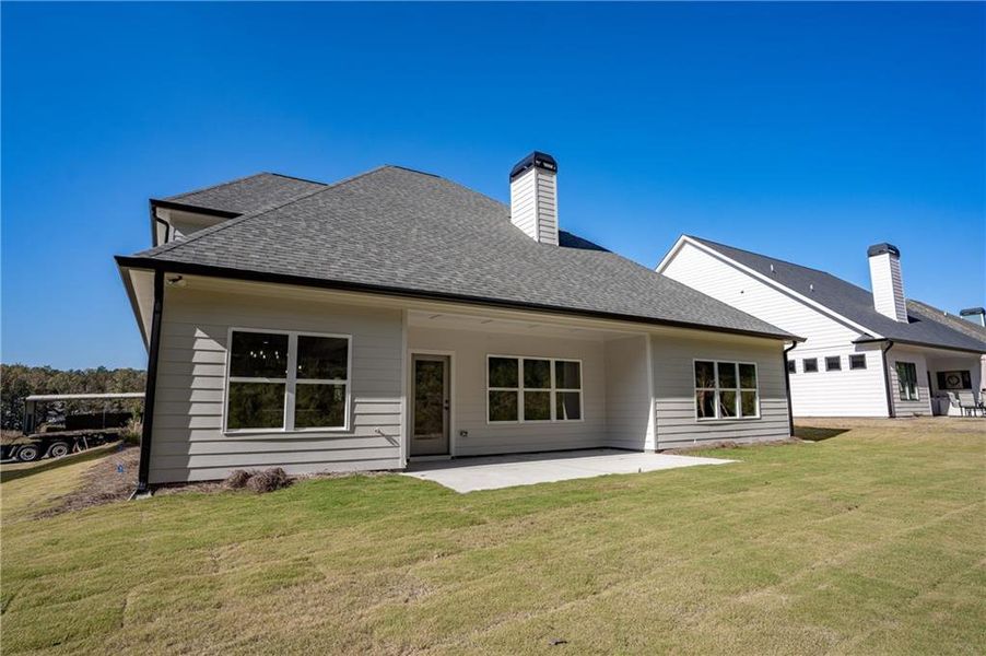 Exterior details and patio area of a home in , Greensboro (Image 3).