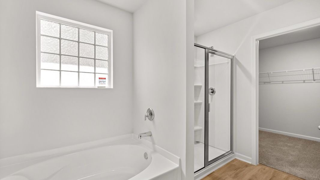 Image 49 representing the Hanover by D.R. Horton in Northwoods at Mirror Lake, Villa Rica, GA.