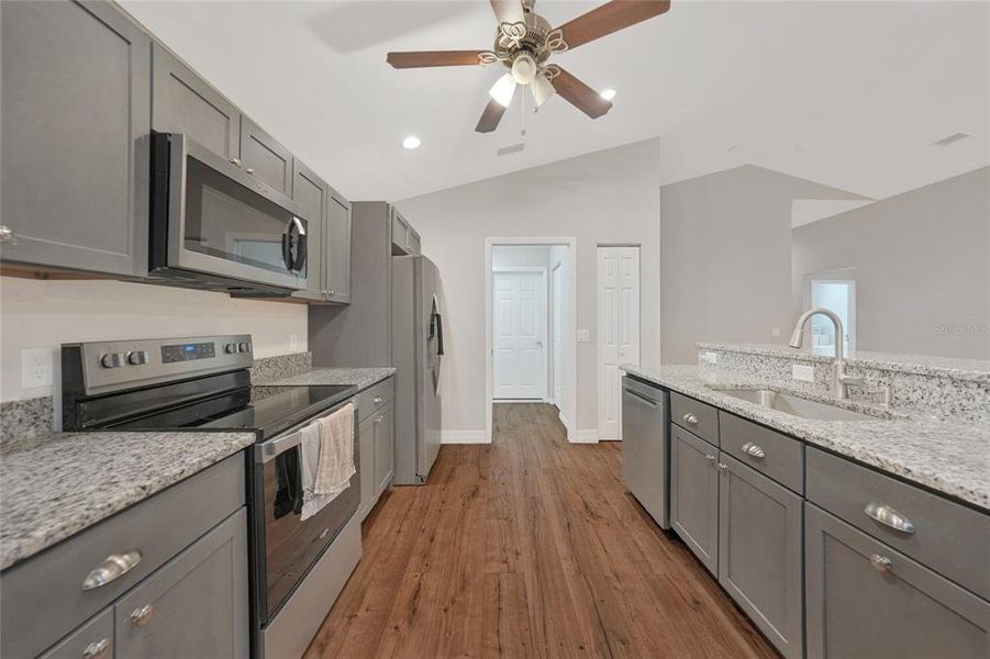 Furnished interior view inside a new home in , Punta Gorda (Image 6).