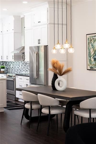Furnished interior view inside a new home in , Stockbridge (Image 18).