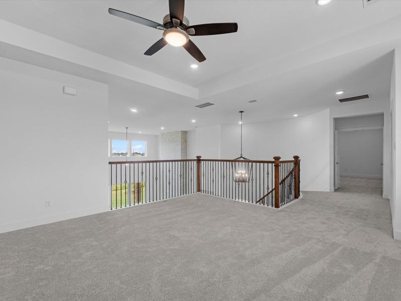 Spacious, unfurnished interior of a new home in Dunham Pointe, Cypress (Image 22). Spacious, unfurnished interior of a new home in Dunham Pointe, Cypress (Image 22).
