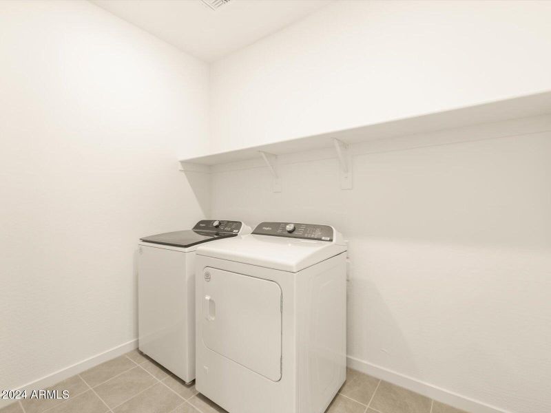 Included Washer & Dryer