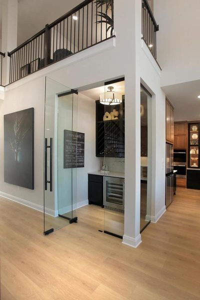 Furnished interior view inside a new home in Wolf Ranch West Bend - 60', Georgetown (Image 7).