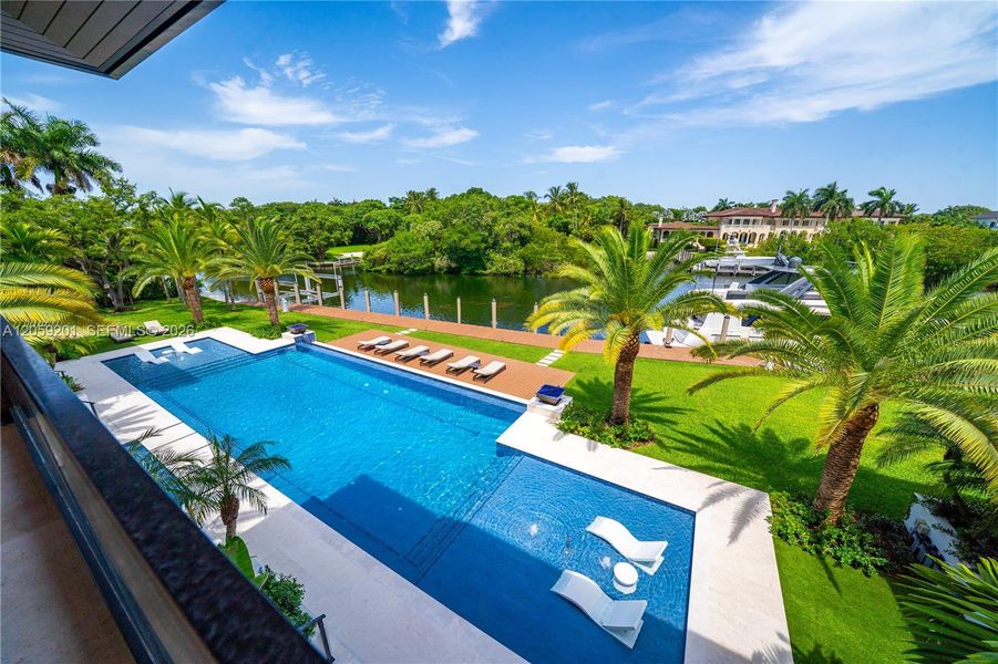 Exterior details and patio area of a home in , Coral Gables (Image 23).