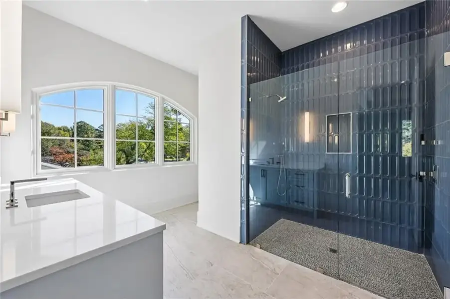 Furnished interior view inside a new home in , Alpharetta (Image 76).
