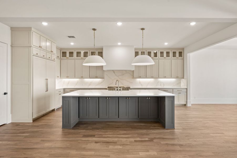 Furnished interior view inside a new home in The Resort on Eagle Mt. Lake, Fort Worth (Image 7).