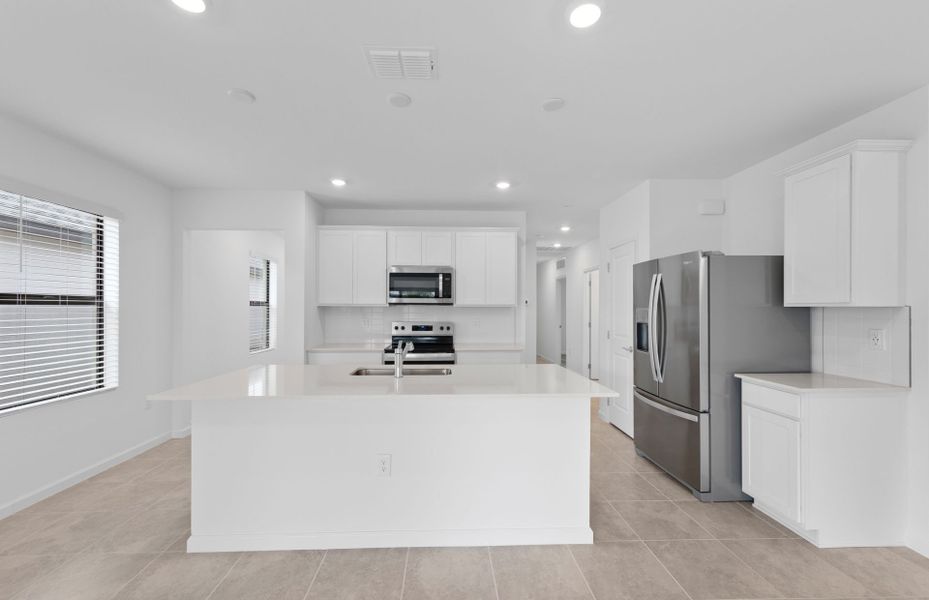 Furnished interior view inside a new home in Caloosa Cove, Labelle (Image 16).
