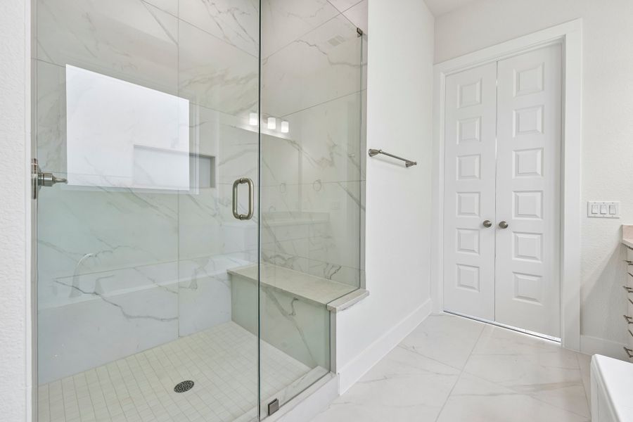 Furnished interior view inside a new home in Sauls Ranch, Round Rock (Image 8).