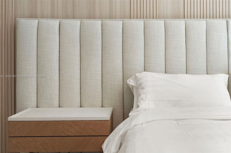 Furnished interior view inside a new home in , Miami (Image 25).