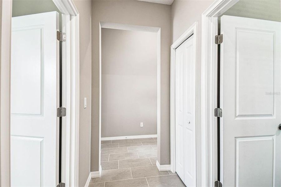 Spacious, unfurnished interior of a new home in Pinecone Reserve, Brooksville (Image 10). Spacious, unfurnished interior of a new home in Pinecone Reserve, Brooksville (Image 10).