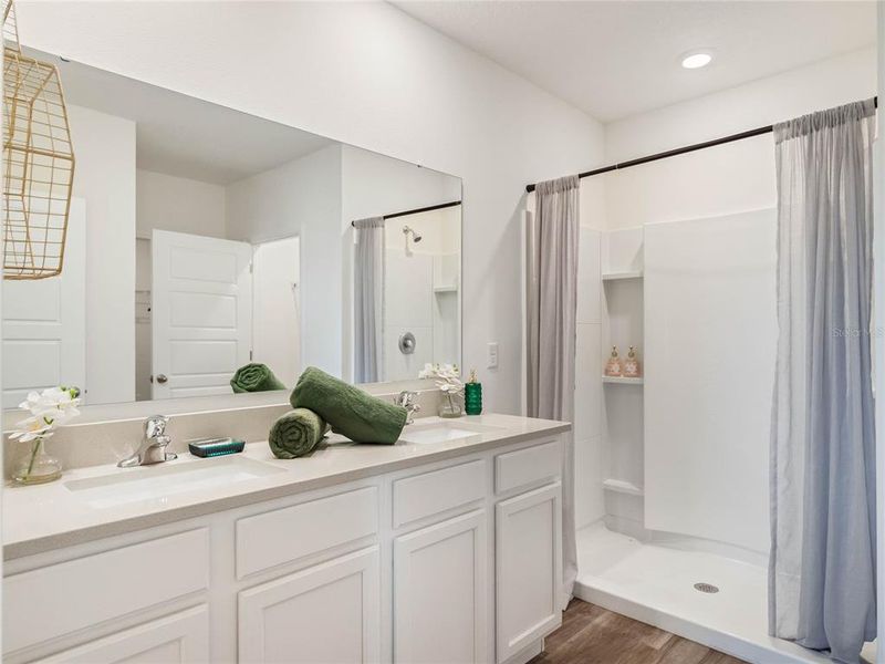 Furnished interior view inside a new home in Villamar, Winter Haven (Image 15).