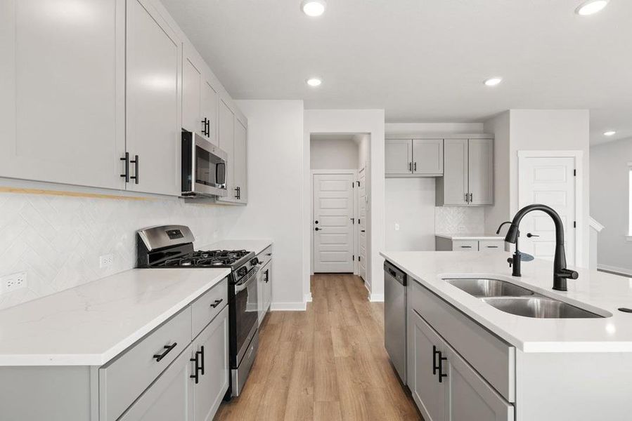 Furnished interior view inside a new home in , Georgetown (Image 10).