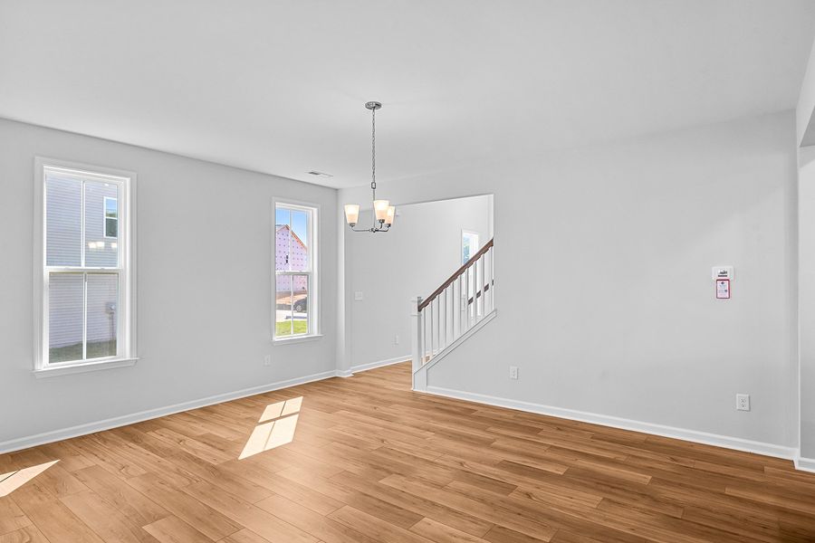 Spacious, unfurnished interior of a new home in Hanes Lake, Winston-Salem (Image 16).