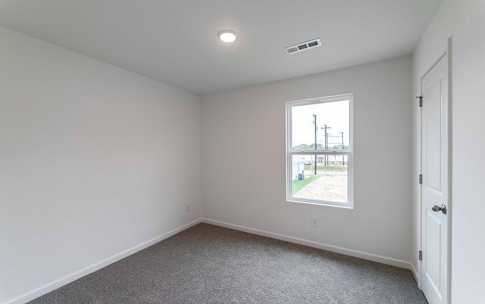 Spacious, unfurnished interior of a new home in Stonehenge, Manchester (Image 37). Spacious, unfurnished interior of a new home in Stonehenge, Manchester (Image 37).