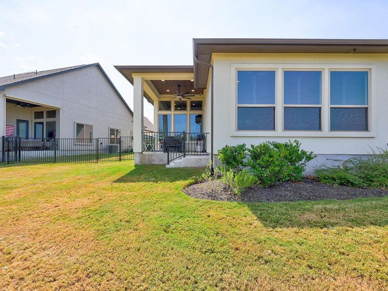 Exterior details and patio area of a home in , Liberty Hill (Image 3).