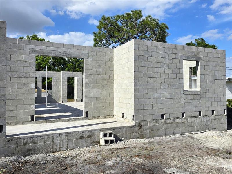 In-progress construction of a new home in , St. Petersburg, FL (Image 25).