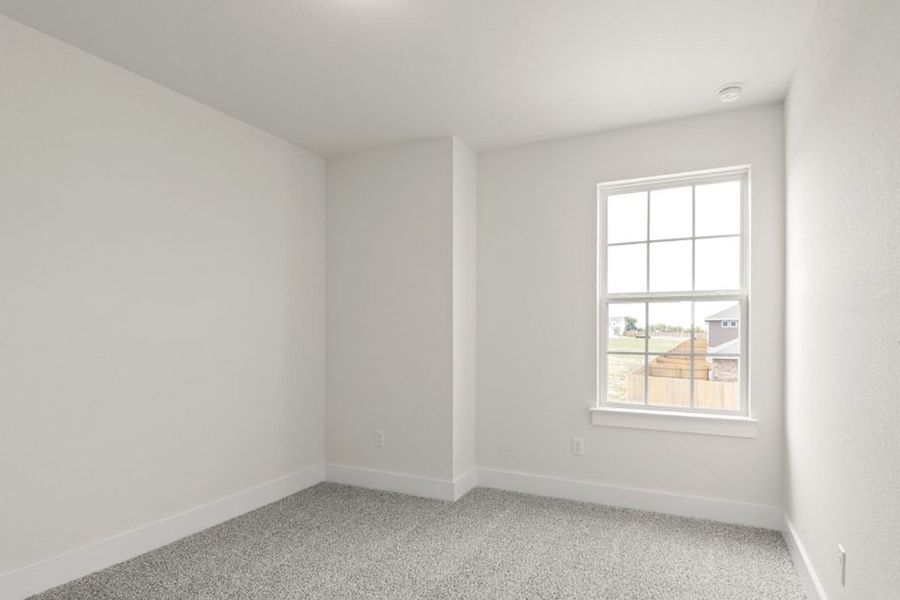 Spacious, unfurnished interior of a new home in Saddle Creek Twinhomes, Georgetown (Image 41). Spacious, unfurnished interior of a new home in Saddle Creek Twinhomes, Georgetown (Image 41).