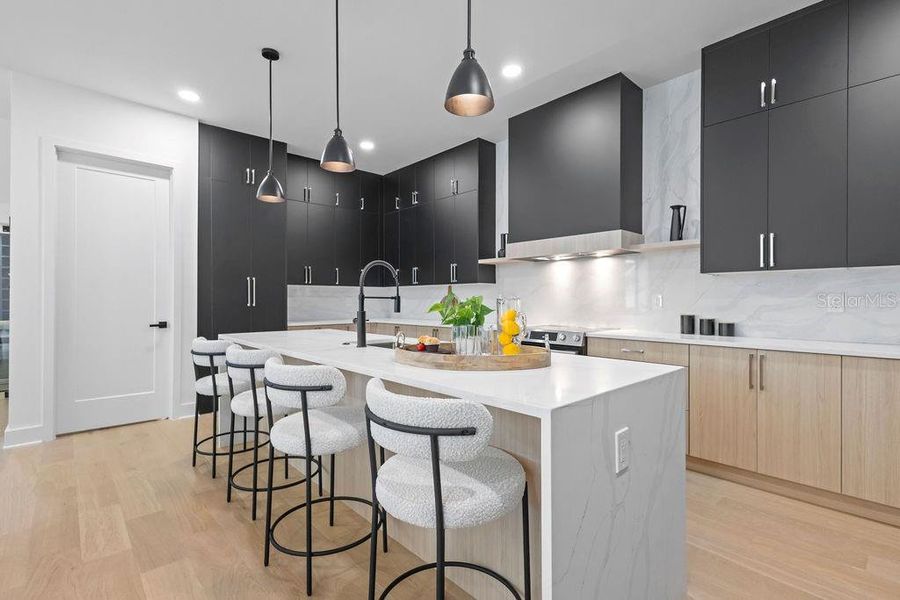 Furnished interior view inside a new home in , Tampa (Image 32).