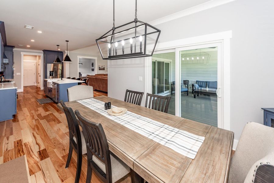 Furnished interior view inside a new home in , Charleston (Image 40).