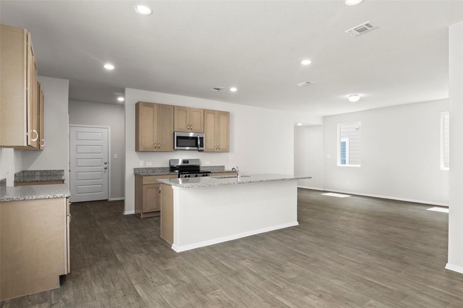 Furnished interior view inside a new home in Edgebrooke, Pflugerville (Image 14). Furnished interior view inside a new home in Edgebrooke, Pflugerville (Image 14).