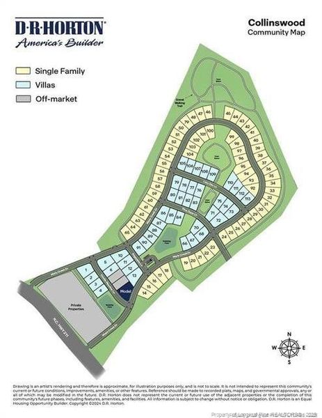 Collinswood Site Map
