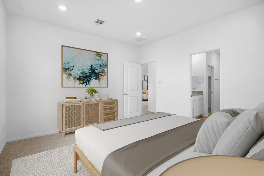 Furnished interior view inside a new home in Hockley Meadows, Hockley (Image 9). Furnished interior view inside a new home in Hockley Meadows, Hockley (Image 9).