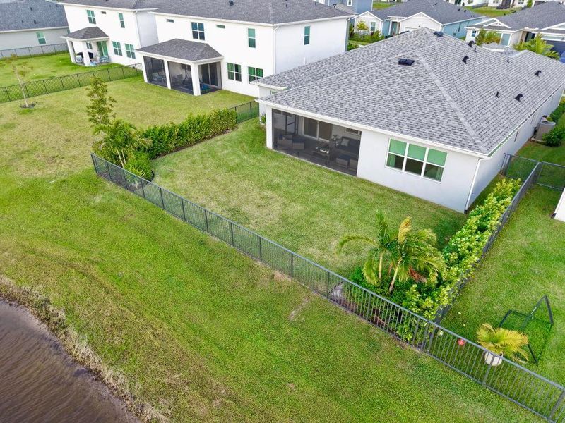 Exterior details and patio area of a home in Tradition - Cadence, Port St. Lucie (Image 27).