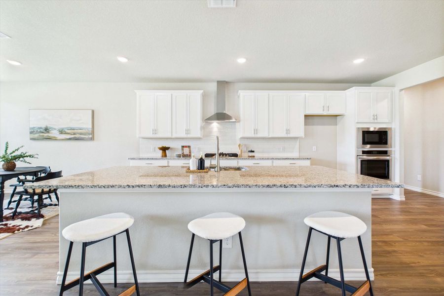 Representative furnished interior of a home built from the The Foster E by Davidson Homes LLC in Potranco Oaks, Castroville (Image 19).