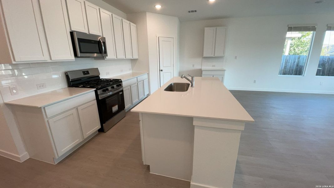 Furnished interior view inside a new home in Waterwheel, San Antonio (Image 5).