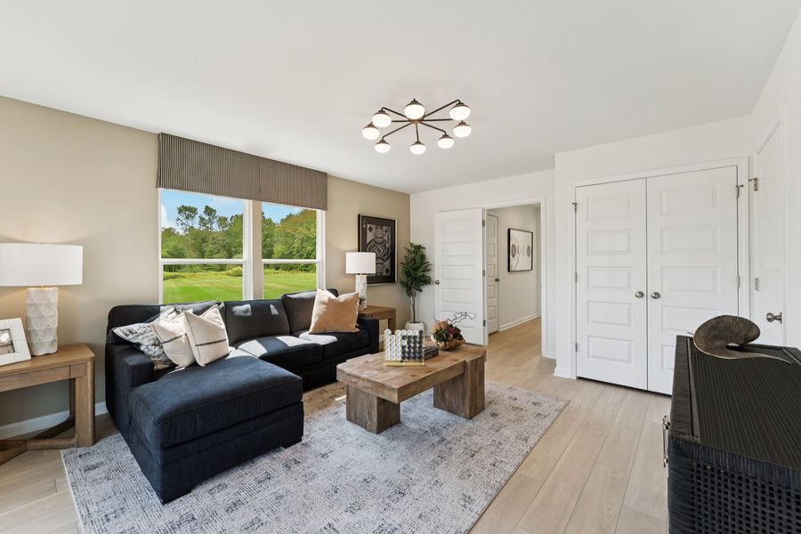 Representative furnished interior of a home built from the The Balfour by Stanley Martin Homes in Haddonstone, Raleigh (Image 19).