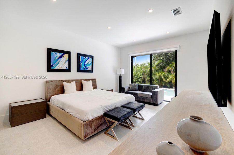 Furnished interior view inside a new home in , Biscayne Park (Image 14). Furnished interior view inside a new home in , Biscayne Park (Image 14).