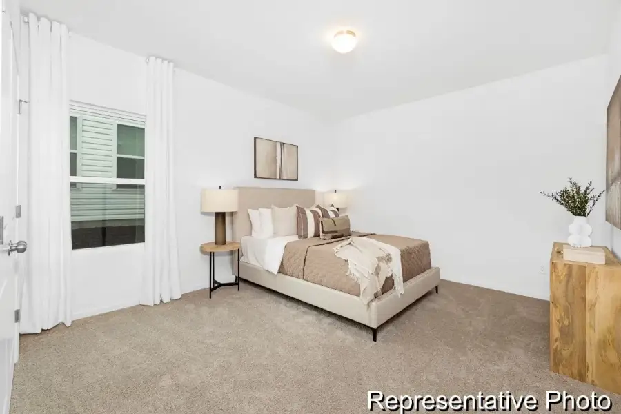 Furnished interior view inside a new home in Nathans Ridge, Lillington (Image 26).