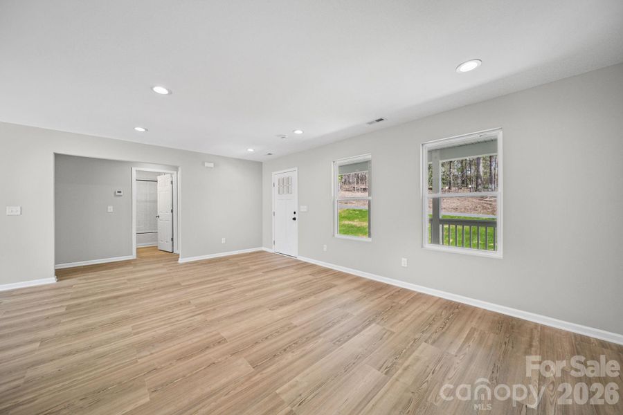 Spacious, unfurnished interior of a new home in , Albemarle (Image 16).