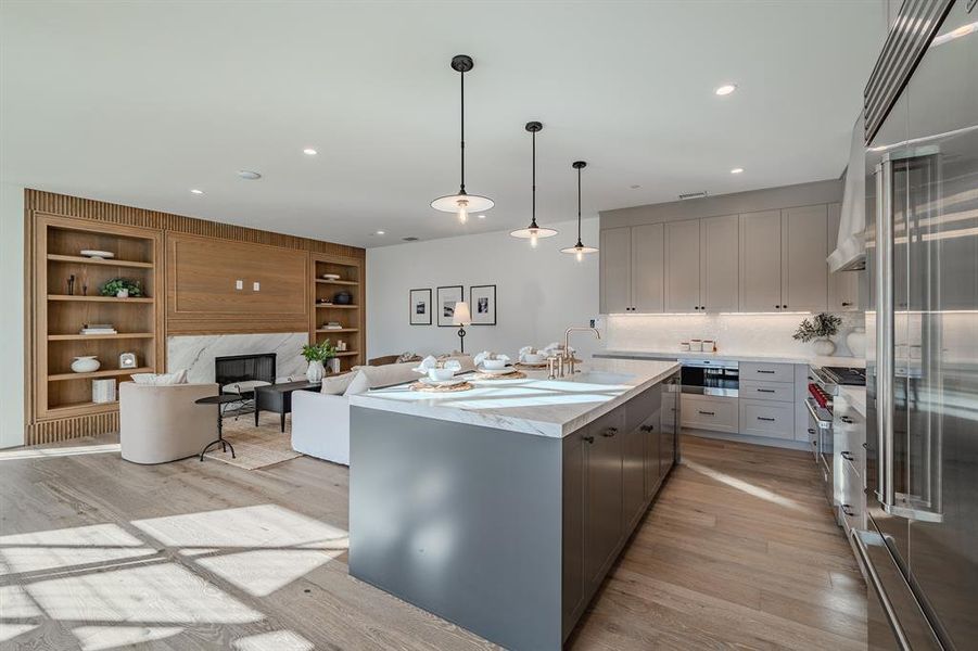 Furnished interior view inside a new home in , University Park (Image 18).