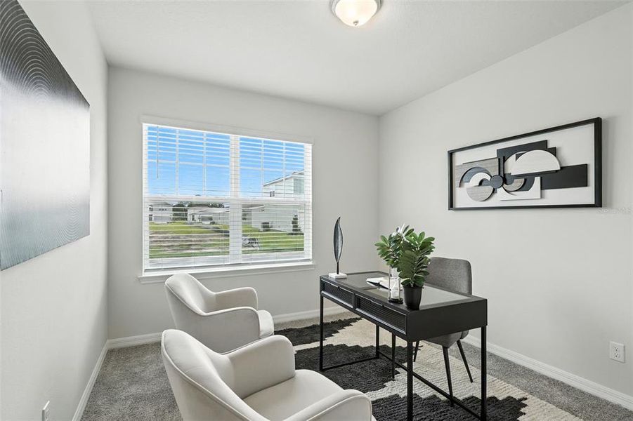 Furnished interior view inside a new home in Amelia Groves, St. Cloud (Image 26).